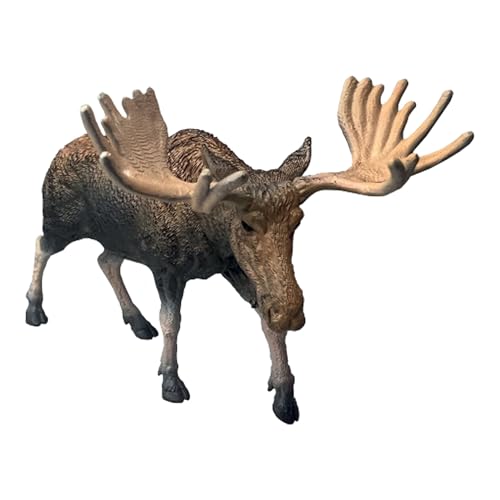 Deluxebase Mini-Tierabenteuer-Replik – Elch aus kleiner, realistischer Elchfigur, die ein ideales Tierspielzeug für Kinder ist Deluxebase Mini-Tierabenteuer-Replik – Elch aus kleiner, realistischer Elchfigur, die ein ideales Tierspielzeug für Kinder ist von Deluxebase