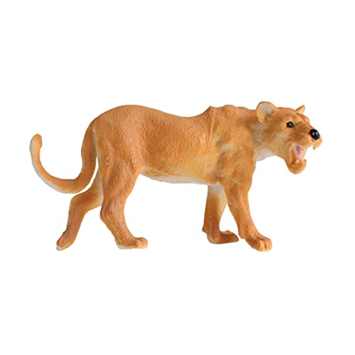 Deluxebase Mini-Tierabenteuer-Repliken – Löwinnen aus handbemalten realistischen kleinen Kunststoff-Löwin-Figuren, detailliertes Wildtiermodell für Kinder, Zoo-Spiele, Partygeschenke und Geschenke von Deluxebase