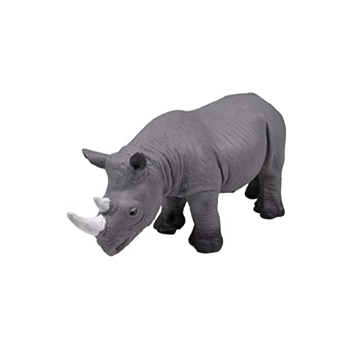 Deluxebase Rep Pals - Nashorn, dehnbares Spielzeug Super Dehnbare Tiernachbildungen, die Sich echt anfühlen, toll für Kinder Deluxebase Rep Pals - Nashorn, dehnbares Spielzeug Super Dehnbare Tiernachbildungen, die Sich echt anfühlen, toll für Kinder von Deluxebase