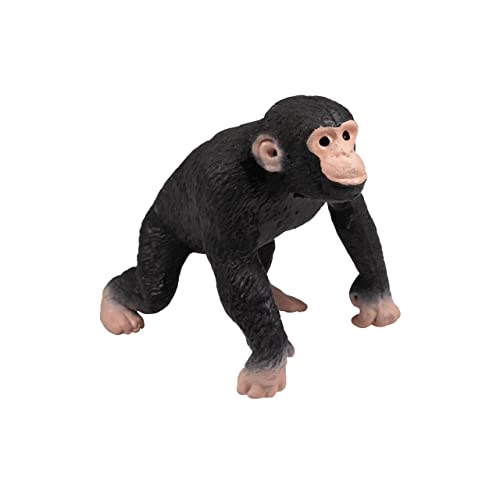 Deluxebase Rep Pals - Schimpanse, dehnbares Spielzeug Super Dehnbare Tiernachbildungen, die Sich echt anfühlen, toll für Kinder von Deluxebase