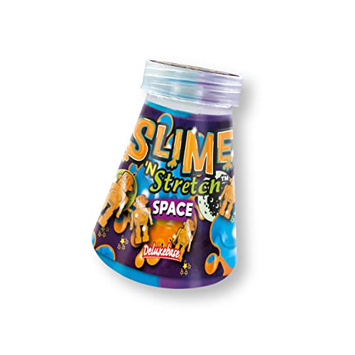 Deluxebase Slime 'n Stretch - Schmetterling Matschige magisch glänzendes Schleim-Kit. Diese Pinke Geleemasse für Kinder kommt mit super dehnbaren thematischen Nachbildungen! von Deluxebase