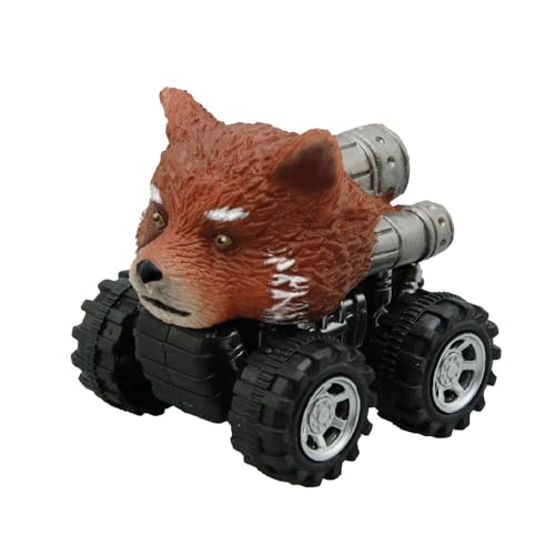 Deluxebase Wild Zoomies-Red Panda 41577 Motorfahrzeuge, Mehrfarbig von Deluxebase