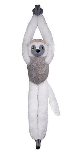 Deluxebase EcoBuddiez Baumumarmer - Sifaka 55cm langes Hängendes Kuscheltier aus recycelten Plastikflaschen. Umweltfreundliches und kuscheliges Plüschtier und Geschenk für Kinder. Deluxebase EcoBuddiez Baumumarmer - Sifaka 55cm langes Hängendes Kuscheltier aus recycelten Plastikflaschen. Umweltfreundliches und kuscheliges Plüschtier und Geschenk für Kinder. von Deluxebase