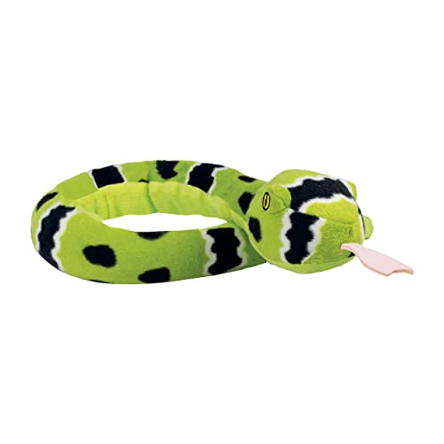EcoBuddiez Ssschlange - Grüne Felsenrassel von Deluxebase. Kleine Kuscheltierschlange. Weiche Plüschschlange aus recycelten Plastikflaschen. Umweltfreundliches Spielzeug für Jungen und Mädchen EcoBuddiez Ssschlange - Grüne Felsenrassel von Deluxebase. Kleine Kuscheltierschlange. Weiche Plüschschlange aus recycelten Plastikflaschen. Umweltfreundliches Spielzeug für Jungen und Mädchen von Deluxebase