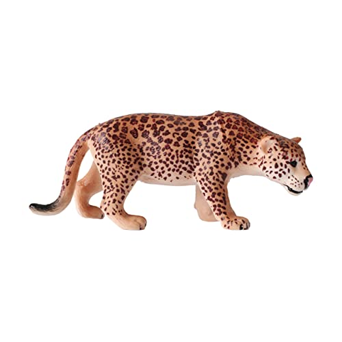 Mini Animal Adventure Replica - Leopard von Deluxebase Kleine realistische Spielzeugfigur, die ein ideales Safari-Tierspielzeug für Kinder ist von Deluxebase
