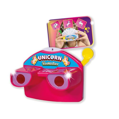 ViewNoculars 3D Reel Viewer. EIN Einhorn-Viewer für Kinder. Unser 3D Retro Viewer Fernglas für Kinder zeigt Einhörner und Fantasietierbilder. EIN Cooles Einhorn-Spielzeug im Fernglas-Stil. von Deluxebase