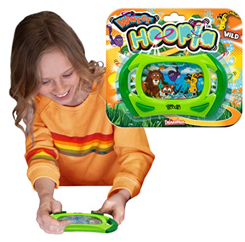 Wasser Hoopla - Safari von Deluxebase. Wildtier Retro Wasserhandspiel. Ringwurf Arkade Handspiel für Kinder und Erwachsene von Deluxebase