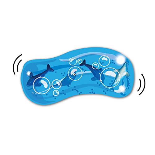 Deluxebase Wiggly Jiggly - Delfine Großes super matschiges Wasserschlangenspielzeug mit Delfinfiguren. Tolles sensorisches Zappelspielzeug für Autismus und ADHS von Deluxebase