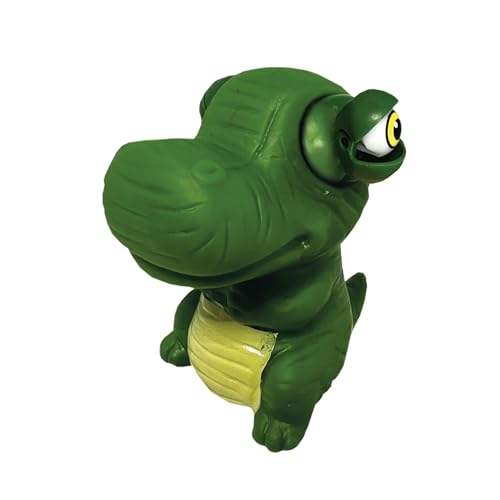 Wild Winkers - Dino von Deluxebase. Squeeze Toy Dinosaurier mit Popping Eyes. Stress-Zappelspielzeug für Erwachsene und Kinder. Squishy Toy Tierfiguren für Kinder. von Wild Winkers