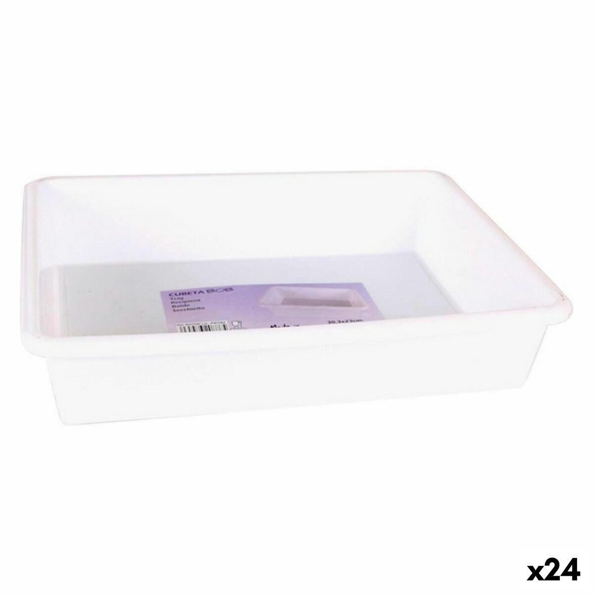 Eimer Dem Bobby 3 L 30,3 x 6 x 23 cm (24 Stück) von Dem