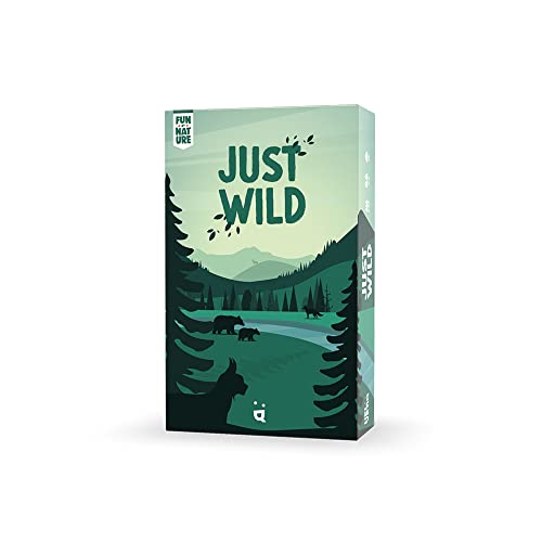 Helvetiq Just Wild Kartenspiel, ab 8 Jahren, 2–4 Spieler, 20 Minuten Spieldauer von Demacia