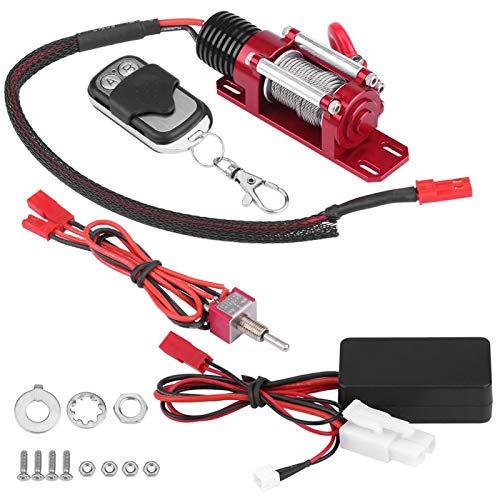 Demeras RC Winde Maßstab 1:10 RC Modell Fahrzeug Crawler Auto Zubehör Metall Winde Mit Fernbedienung Demeras RC Winde Maßstab 1:10 RC Modell Fahrzeug Crawler Auto Zubehör Metall Winde Mit Fernbedienung von Demeras