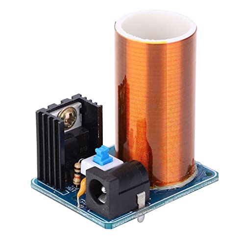Demeras Tesla-Spule, LED-Spark-Modul-Kit DC12V Hocheffiziente Mini-Tesla-Spule, Funkenergie¨¹bertragung f¨¹r Fluoreszenzspektroskopie f¨¹r Sch¨¹lerexperimente Demeras Tesla-Spule, LED-Spark-Modul-Kit DC12V Hocheffiziente Mini-Tesla-Spule, Funkenergie¨¹bertragung f¨¹r Fluoreszenzspektroskopie f¨¹r Sch¨¹lerexperimente von Demeras