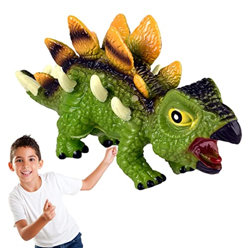 Dinosaurierfiguren - Quietschende Dinosaurier-Spielzeugfiguren simuliert | Kognitive Kinderornamente, kreatives Kinderspielzeug für Dinosaurierliebhaber, Erwachsene, Zimmer ab 3 Jahren von Demsyeq