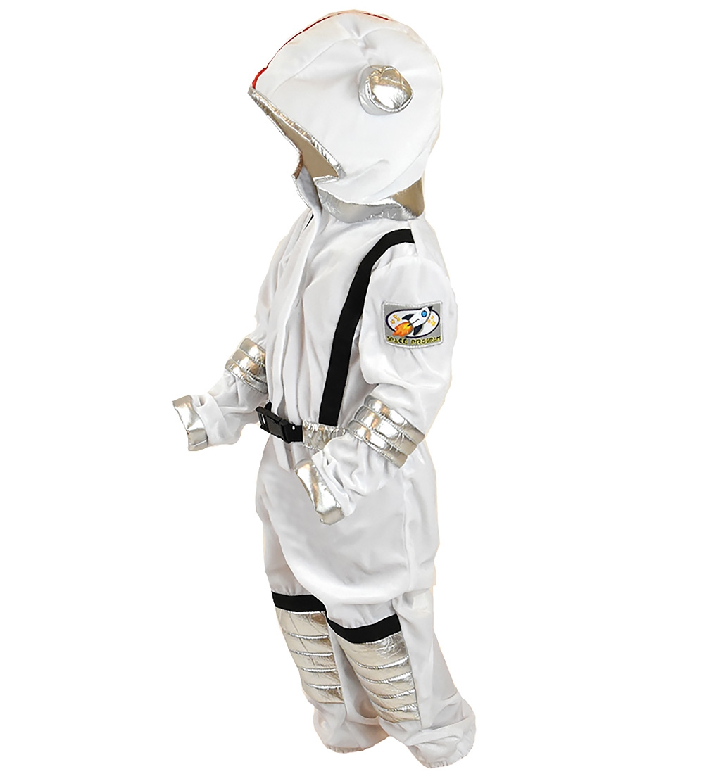 Den Goda Fen Kostüm - Astronaut - Weiß - Den Goda Fen - 4-6 Jahre (104-116) - Kostüme von Den Goda Fen