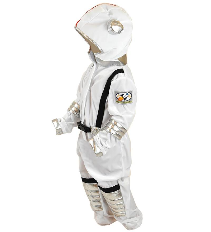 Den Goda Fen Kostüm - Astronaut - Weiß - Den Goda Fen - 4-6 Jahre (104-116) - Kostüme von Den Goda Fen