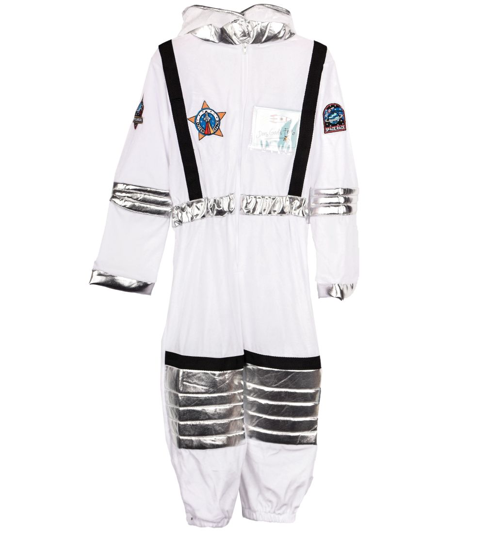 Den Goda Fen Kostüm - Astronautenanzug - Weiß - Den Goda Fen - 5-6 Jahre (110-116) - Kostüme von Den Goda Fen