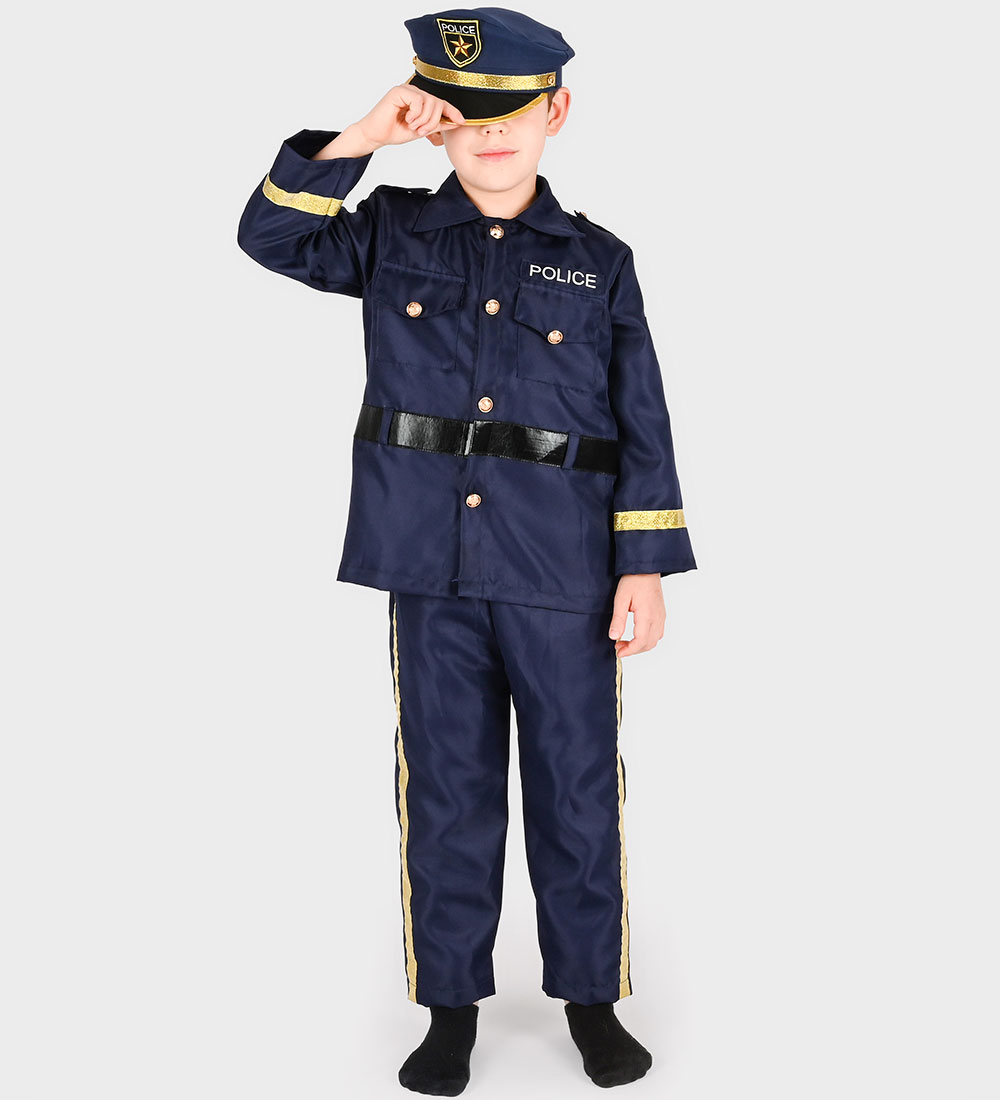 Den Goda Fen Kostüm - Der Polizist - Den Goda Fen - 6-8 Jahre (116-128) - Kostüme von Den Goda Fen