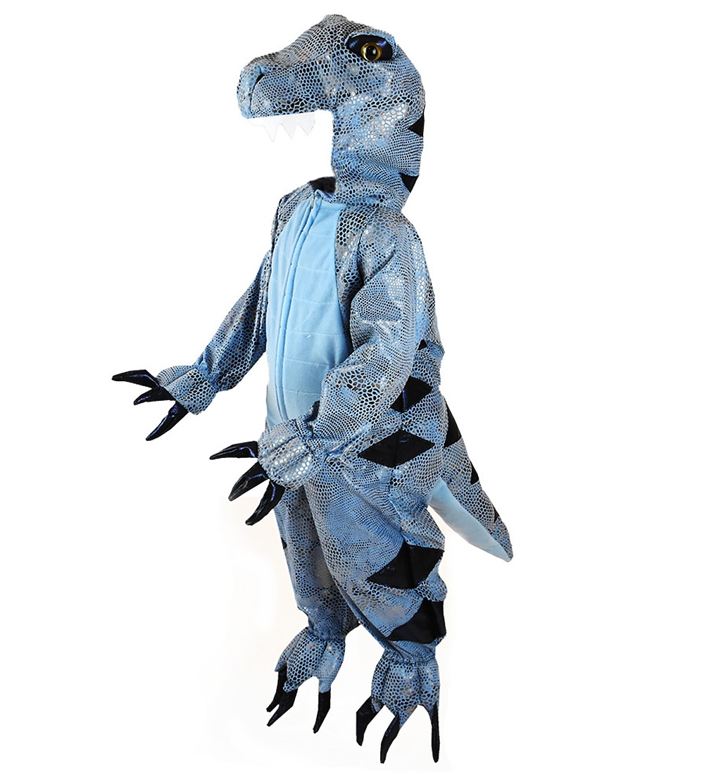 Den Goda Fen Kostüm - Dinosaur - Blau - Den Goda Fen - 3-4 Jahre (98-104) - Kostüme von Den Goda Fen