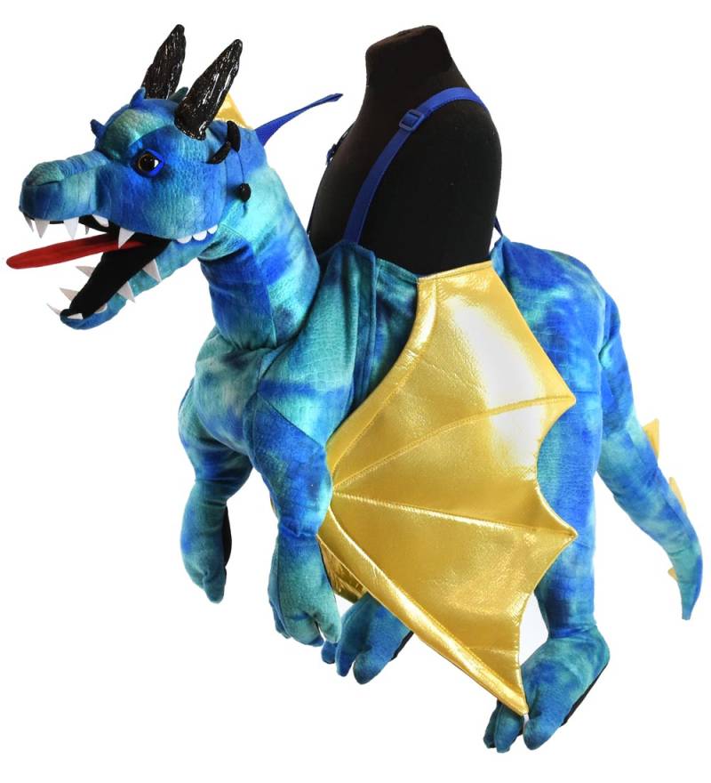 Den Goda Fen Kostüm - Drache - Ride Ein - Blau - Den Goda Fen - One Size - Kostüme Den Goda Fen Kostüm - Drache - Ride Ein - Blau - Den Goda Fen - One Size - Kostüme von Den Goda Fen