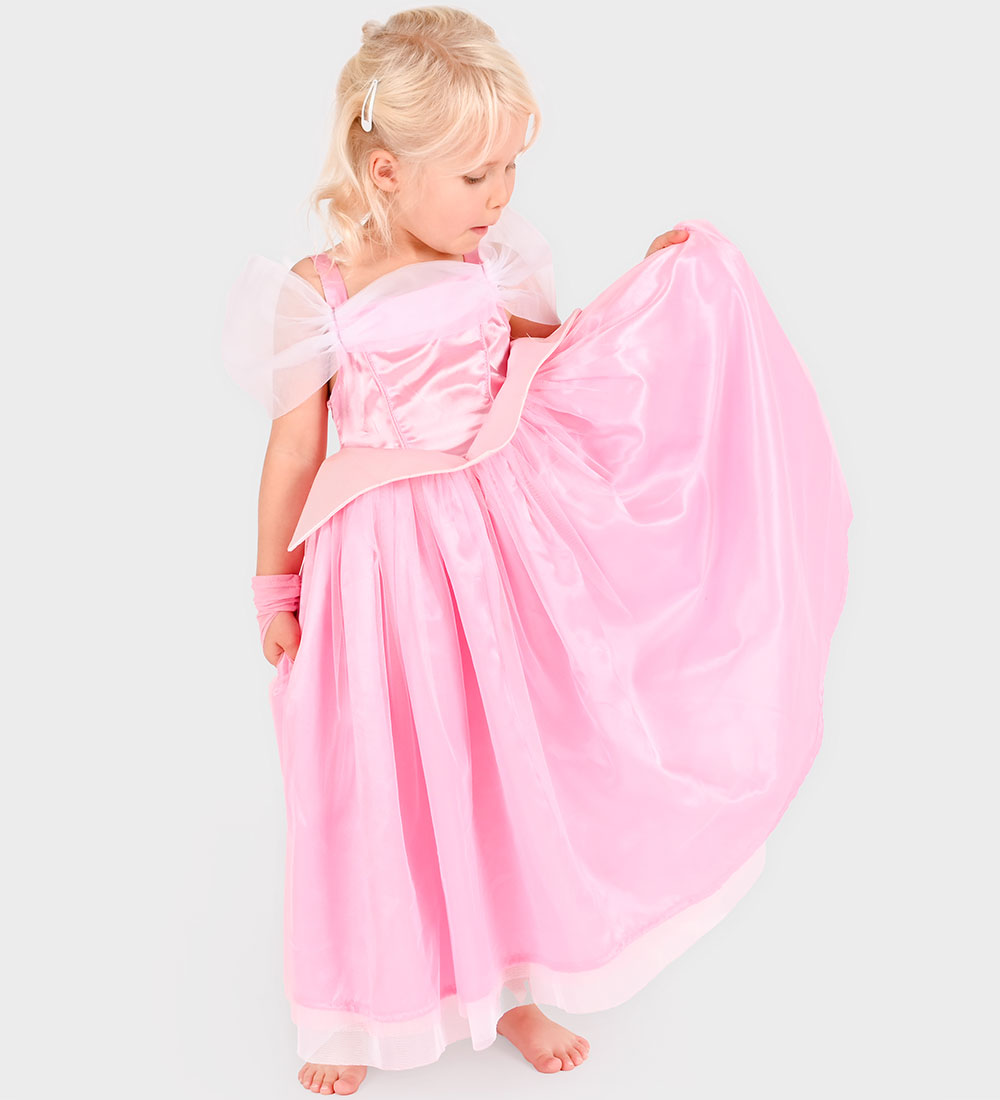 Den Goda Fen Kostüm - Dress Pink Princess Satz - Den Goda Fen - 4-6 Jahre (104-116) - Kostüme von Den Goda Fen