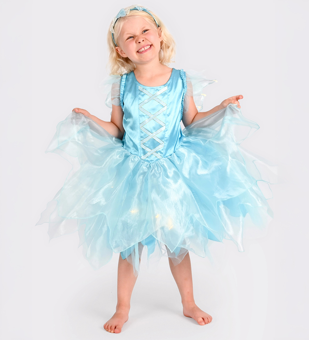Den Goda Fen Kostüm - Feenkleid - Blau - Den Goda Fen - 4-6 Jahre (104-116) - Kostüme von Den Goda Fen