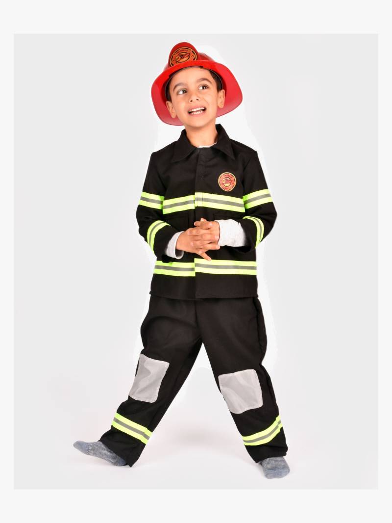 Den Goda Fen Kostüm Feuerwehr-Set 110-116 cm, Dunkelblau Den Goda Fen Kostüm Feuerwehr-Set 110-116 cm, Dunkelblau von Den Goda Fen