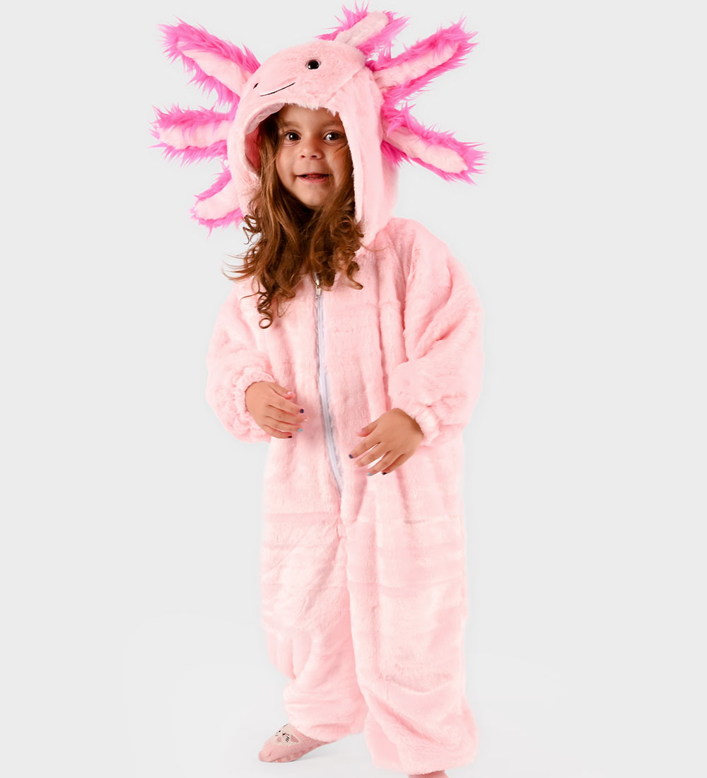 Den Goda Fen Kostüm - Jumpsuit Axolotl - Pink - Den Goda Fen - One Size - Kostüme Den Goda Fen Kostüm - Jumpsuit Axolotl - Pink - Den Goda Fen - One Size - Kostüme von Den Goda Fen
