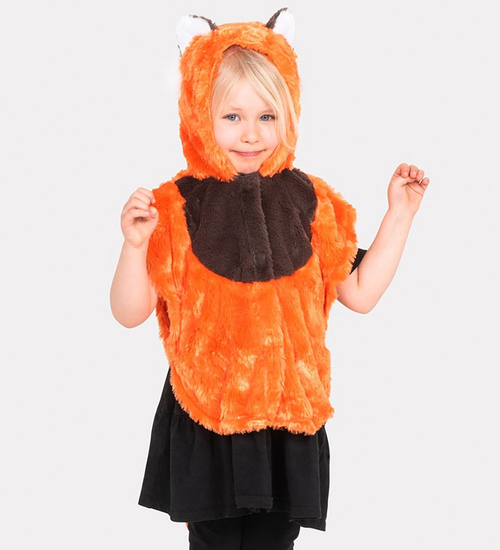Den Goda Fen Kostüm - Mini Kap-Roter Panda - Orange - Den Goda Fen - 1-4 Jahre (80-104) - Kostüme von Den Goda Fen