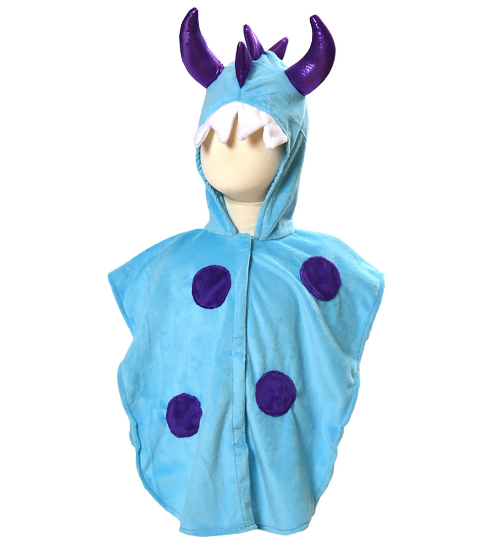 Den Goda Fen Kostüm - Monster - Blau - Den Goda Fen - 2-4 Jahre (92-104) - Kostüme von Den Goda Fen
