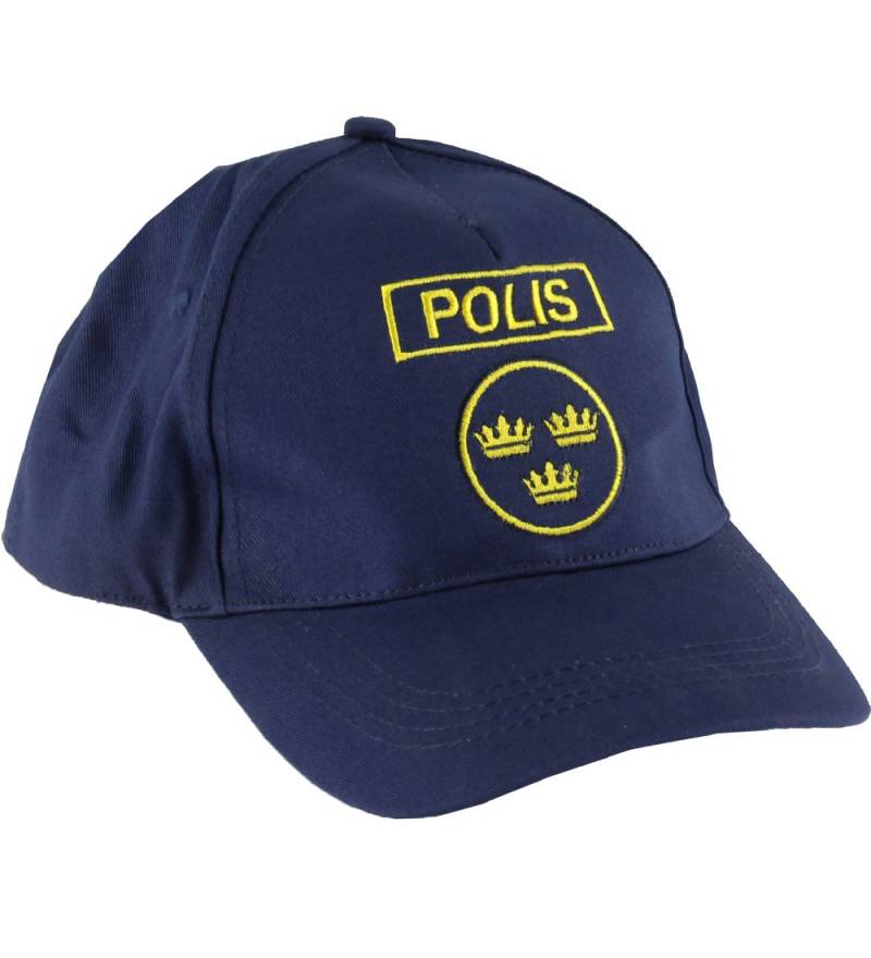 Den Goda Fen Kostüm - Polizeimütze - Blau - Den Goda Fen - One Size - Kostüme von Den Goda Fen