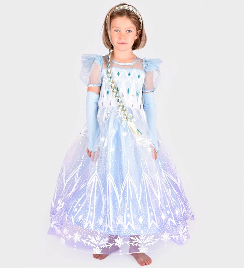 Den Goda Fen Kostüm - Prinzessin Kleid - Die Eiskönigin - Den Goda Fen - 2-4 Jahre (92-104) - Kostüme von Den Goda Fen