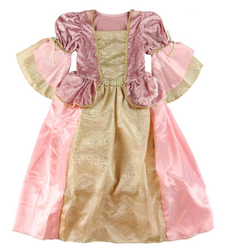 Den Goda Fen Kostüm - Prinzessin - Rosa/Gold - Den Goda Fen - 9-10 Jahre (134-140) - Kostüme von Den Goda Fen