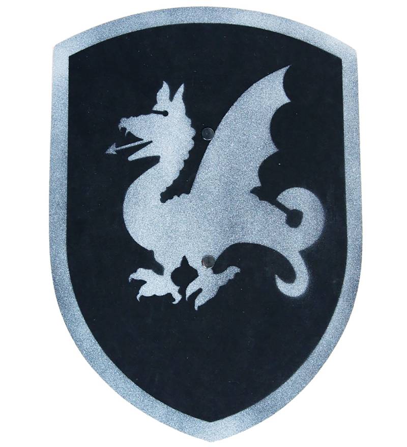 Den Goda Fen Kostüm - Ritterschild - Schwarz/Silber - Den Goda Fen - One Size - Kostüme Den Goda Fen Kostüm - Ritterschild - Schwarz/Silber - Den Goda Fen - One Size - Kostüme von Den Goda Fen