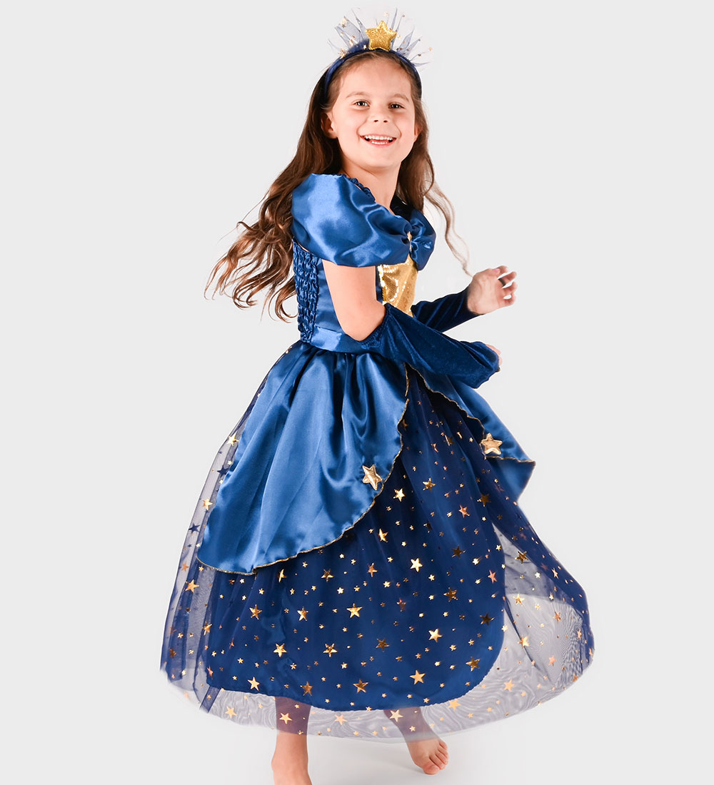 Den Goda Fen Kostüm - Star Princess Dress - Den Goda Fen - 2-4 Jahre (92-104) - Kostüme von Den Goda Fen