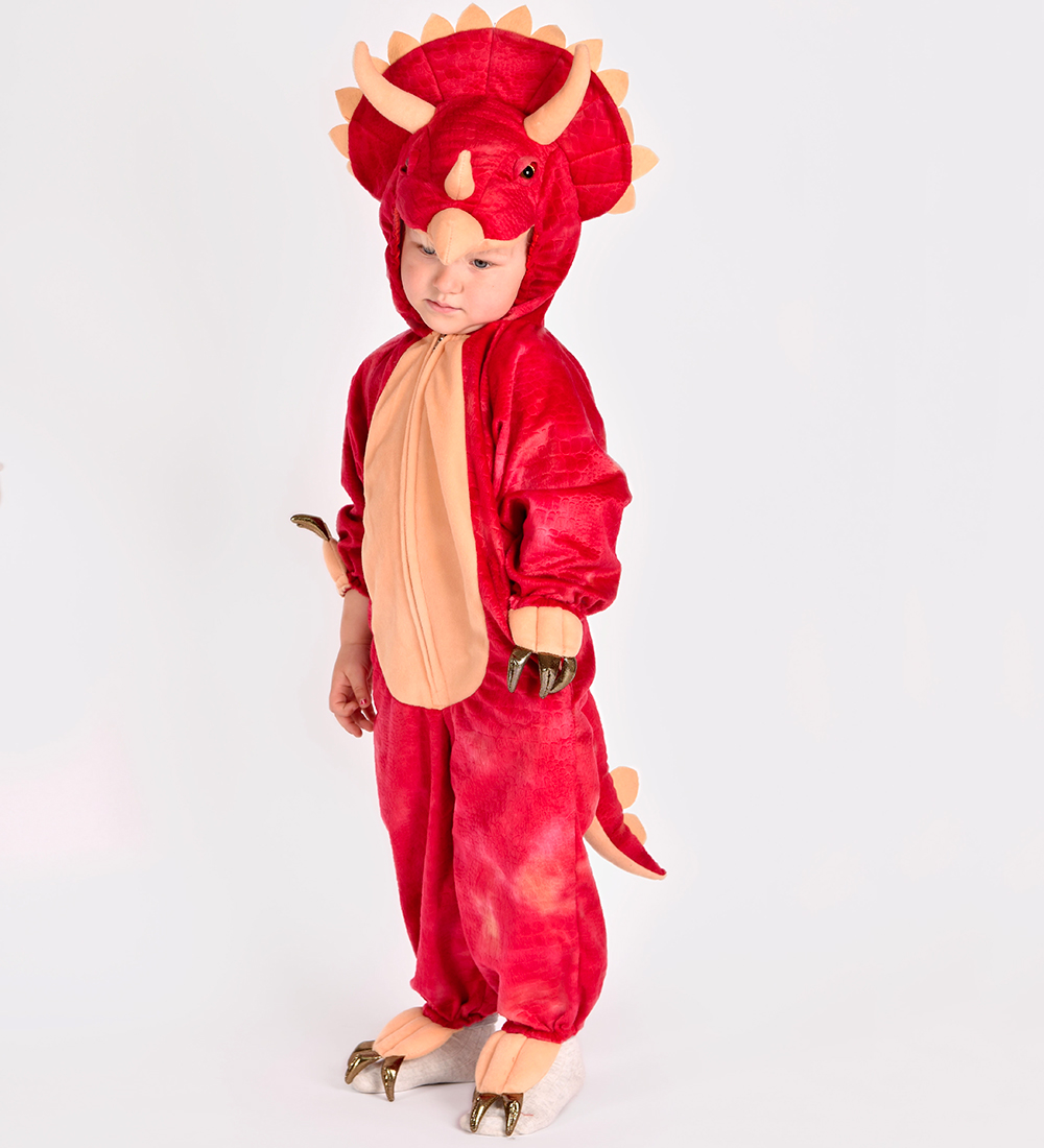 Den Goda Fen Kostüm - Triceratops - Dinosaur Pullover - Den Goda Fen - 4-5 Jahre (104-110) - Kostüme von Den Goda Fen