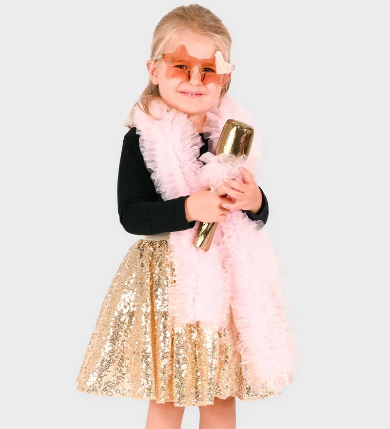 Den Goda Fen Kostüm - Tutu Disco Gold Set - Gold - Den Goda Fen - 2-4 Jahre (92-104) - Kostüme von Den Goda Fen