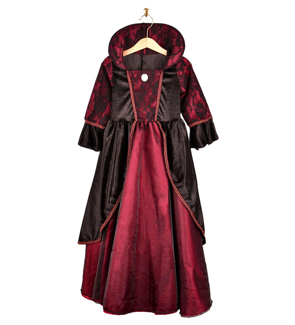 Den Goda Fen Kostüm - Vampirkleid - Rot/Schwarz - Den Goda Fen - 8-10 Jahre (128-140) - Kostüme von Den Goda Fen