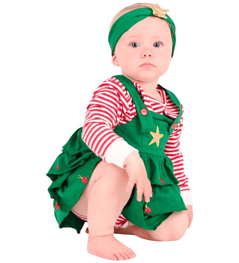 Den Goda Fen Kostüm - Weihnachtsbaum Dress - Den Goda Fen - 74/80 - Kostüme Den Goda Fen Kostüm - Weihnachtsbaum Dress - Den Goda Fen - 74/80 - Kostüme von Den Goda Fen