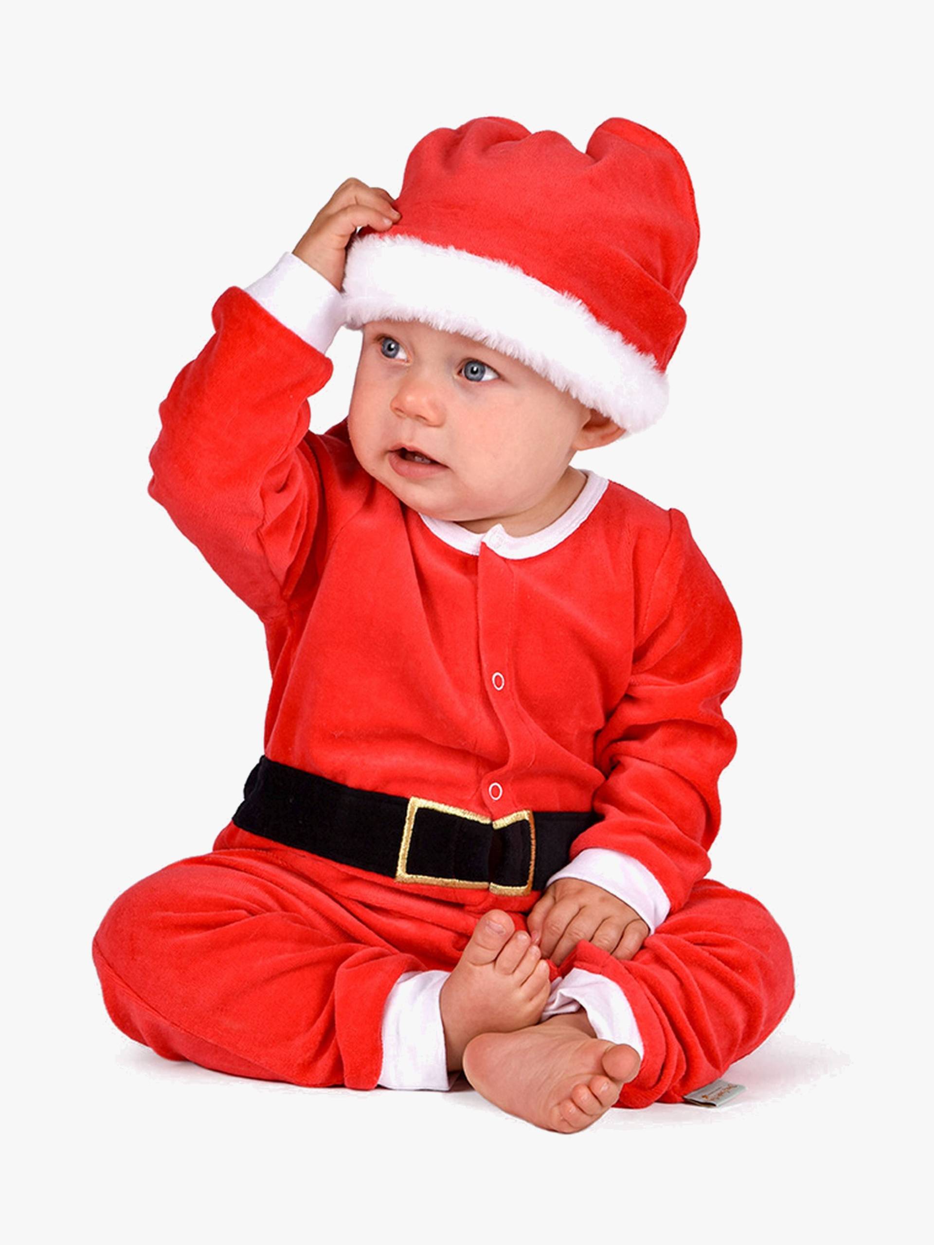 Den Goda Fen Kostüm Weihnachtsmann Baby, 74-80 von Den Goda Fen