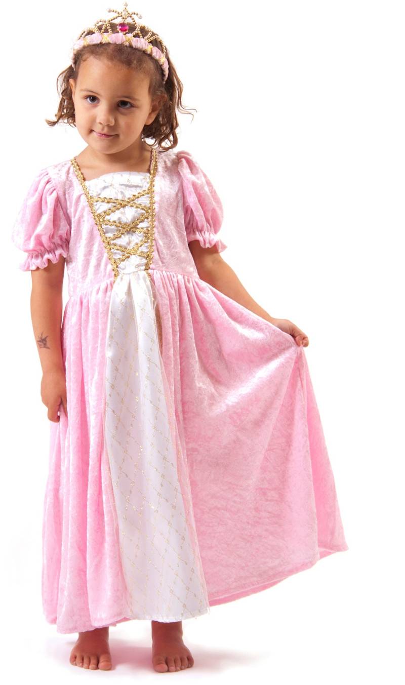 Den Goda Fen Verkleidung Prinzessinkleid Samt, Rosa L von Den Goda Fen