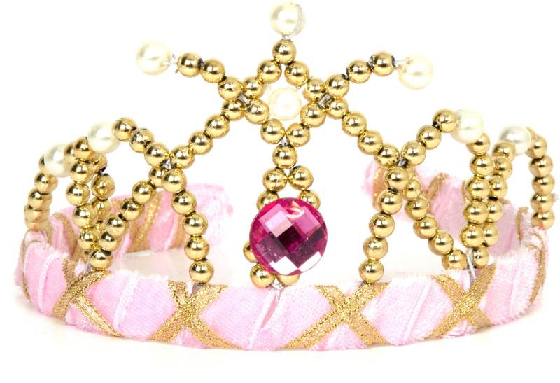 Den Goda Fen Verkleidung Tiara Samt, Rosa von Den Goda Fen