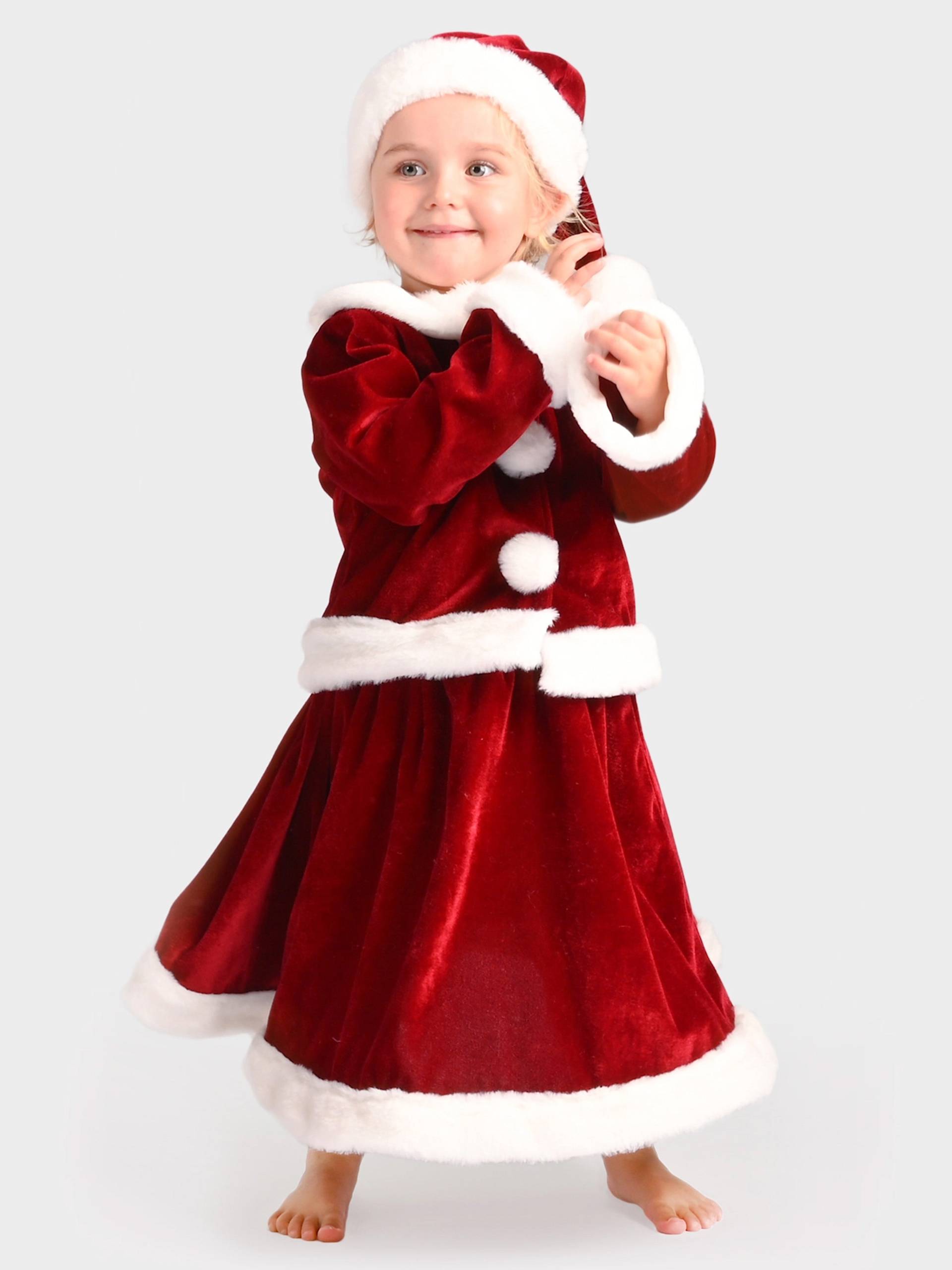 Den Goda Fen Weihnachtswichtelkostüm mit Rock und Wichtelmütze 110-116 cm, Rot, 122-128 Den Goda Fen Weihnachtswichtelkostüm mit Rock und Wichtelmütze 110-116 cm, Rot, 122-128 von Den Goda Fen
