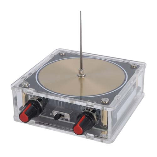 Bluetooth Music Coil, 10 cm Berührbarer Künstlicher Spark Gap Arc Generator Unterstützung Aux -Input, Arc Plasma Science Lehre Experiment Modell (EU-Stecker) von Denash