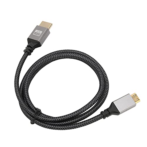 Denash 4K Hochgeschwindigkeit HD Multimedia -Schnittstelle Männlich zu Männlichem Kabel für Computer -TV , Reines Kupferdraht, Aluminium Legierungsschale für Tablets Kameras Projektoren, 1 X Kabel von Denash