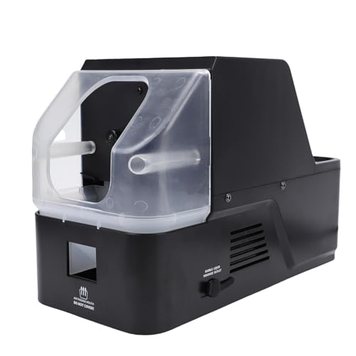 Denash Bubble Fog Combo Machine Power Fernbedienung für Partys Hochzeiten Geburtstage Events, Entworfene ABS Easy Setup Innen Im Freien, die für KTVs Geeignet Sind, die Bar Verbessert (EU-Stecker) von Denash