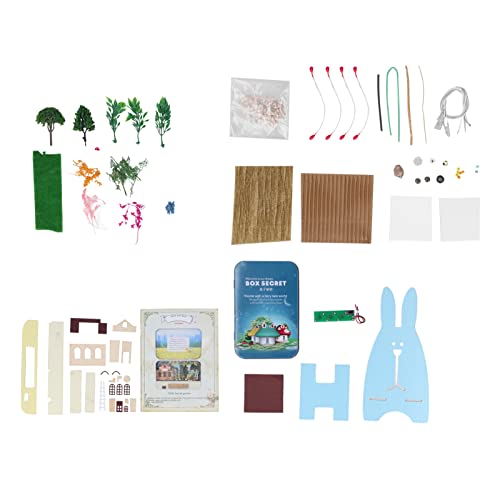 Denash DIY -Holzpuppenhaus Miniatur -Kit für, Unterhaltsame Interaktion mit Freunden und Familie Denash DIY -Holzpuppenhaus Miniatur -Kit für, Unterhaltsame Interaktion mit Freunden und Familie von Denash