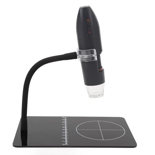 Denash Drahtloses Digitales Mikroskop Tragbarer HD-Inspektion Kamera 50x-1000x Vergrößerung für Münzsammler mit 8 LED-Licht für, OS X von Denash