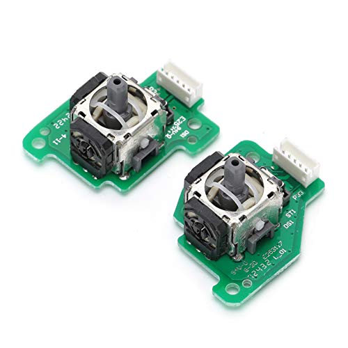 Denash Gamepad -Ersatzmodul Teile Präzise Schnitte 3D Analog Joystick -Modul für Wiiu, Professioneller Chipsatz, Geeignet für Gaming Controller Modul von Denash