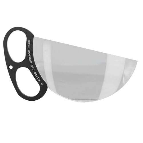 Denash Handheld Prism Semiccircular Glass Lens Dreamy Blury Effect Filter für Filmische Fotos und Videos, Optisches Glas + Aluminiumlegierung von Denash